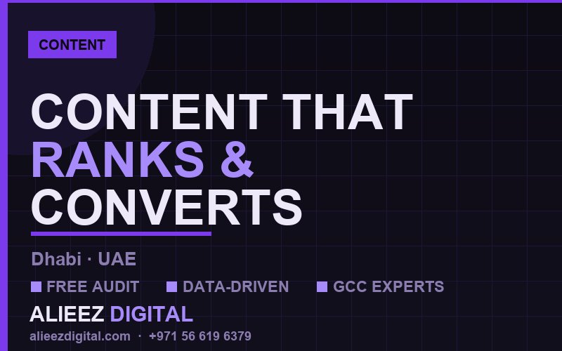 Mastering Content Marketing for accounting Growth in Abu Dhabi — 2026 Edition