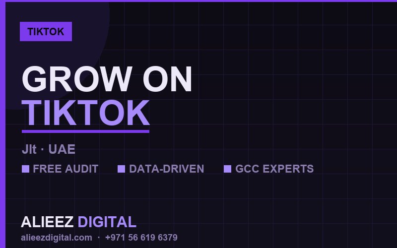 Why JLT food and beverage Businesses Are Investing in TikTok Advertising in 2026