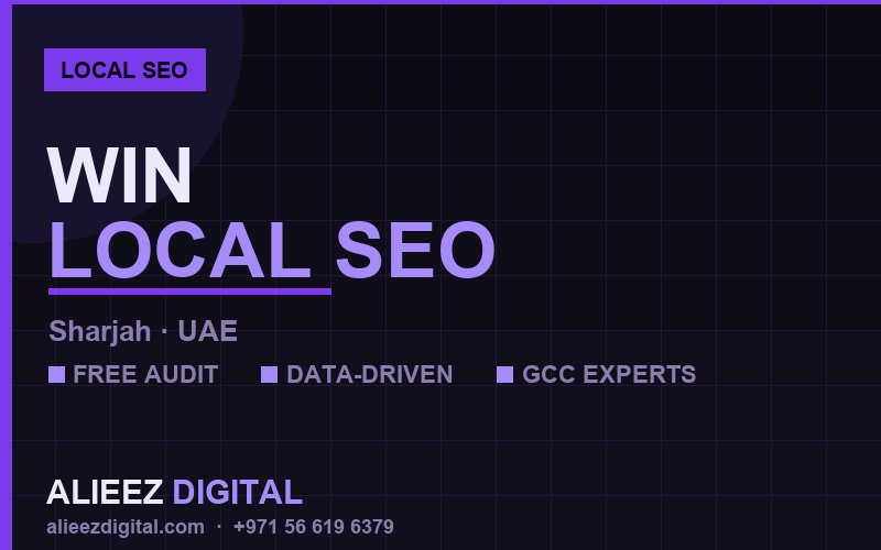Sharjah healthcare Companies: How to Dominate With Local SEO in 2026