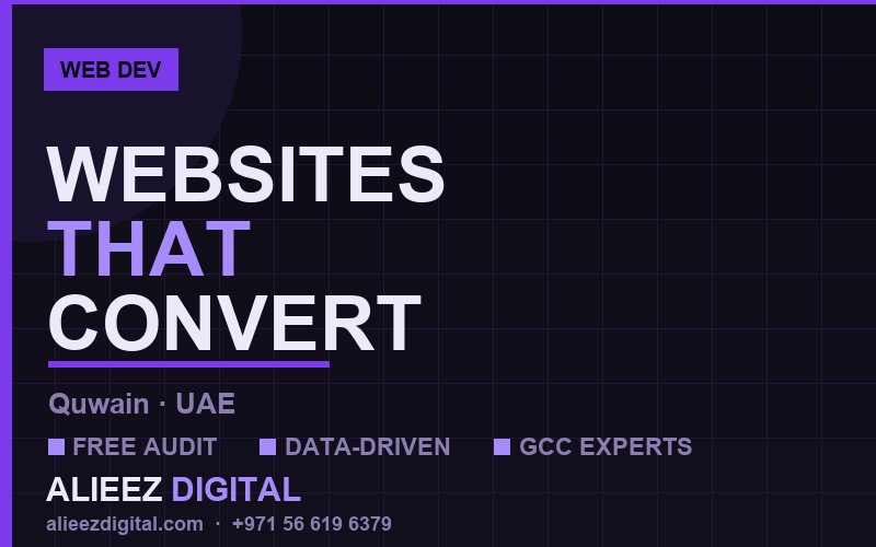 Web Development for Umm Al Quwain cleaning services Companies: From Zero to Results in 2026
