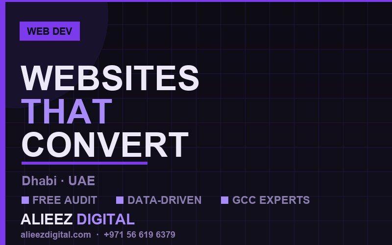 Growing a Abu Dhabi architecture firm Business With Web Development in 2026